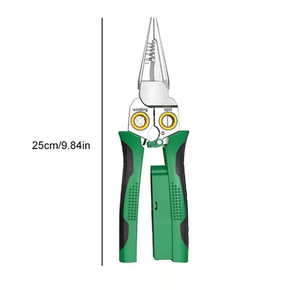 9-in-1 Wire Strippers with Electrical Tester