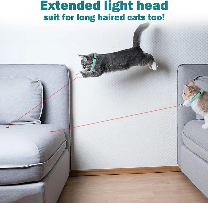Automatic Pet Laser Collar – A smart, interactive, hands-free laser toy that keeps your pet active