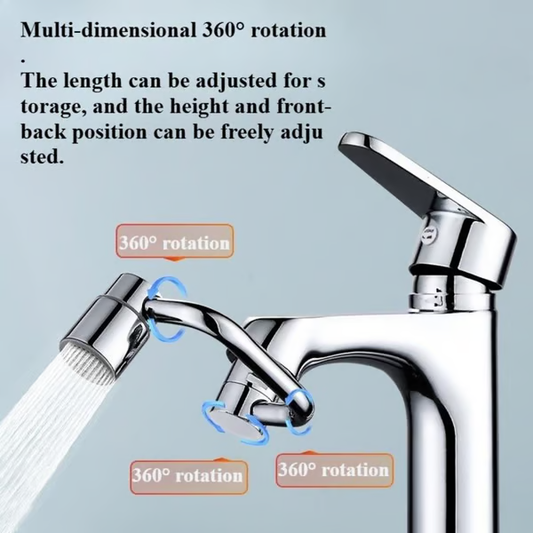 🚰Universal sink faucet✨1440° Rotatable Faucet Aerator Extension