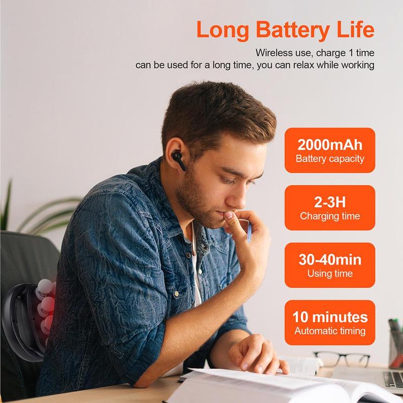 Multi-functional body massager – 8 or 16 massage heads for neck, shoulders and back.