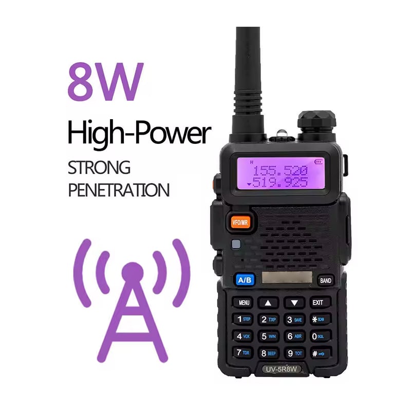 📻✨ UV-5R Dual Band Ham Radio – Stay Connected Anywhere! 🌍🚶‍♂️Buy two items and get 18% off.