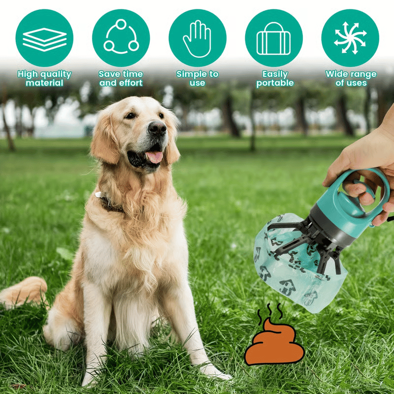 🎁SELLING FAST! 🐕 70K+ SOLD -Portable Poop Scooper with Bags