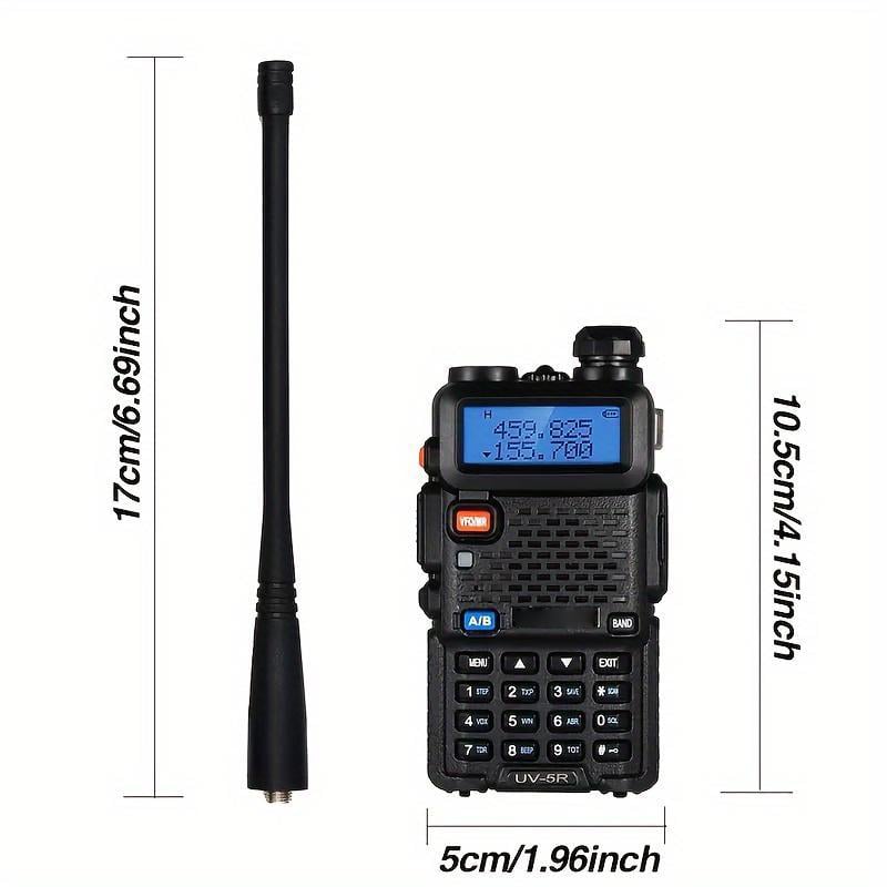 📻✨ UV-5R Dual Band Ham Radio – Stay Connected Anywhere! 🌍🚶‍♂️Buy two items and get 18% off.