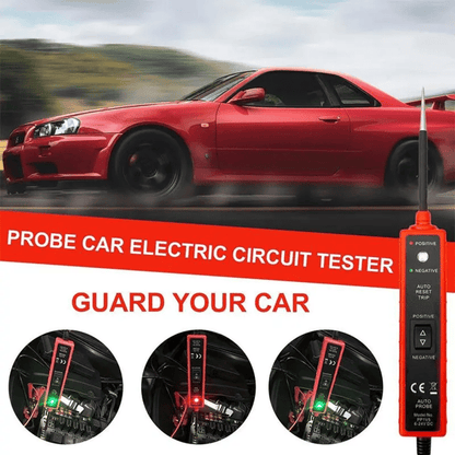 🎁Car Electric Circuit Tester, 6-24V DC Automotive Multifunctional Drive Test Pen, Car Short Circuit/Open Circuit/Leakage Detection Tool
