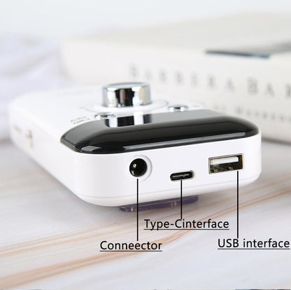 Portable Nail Polisher and Remover - 45000 RPM High-Speed Rechargeable Manicure Machine for Professional Nail Salons