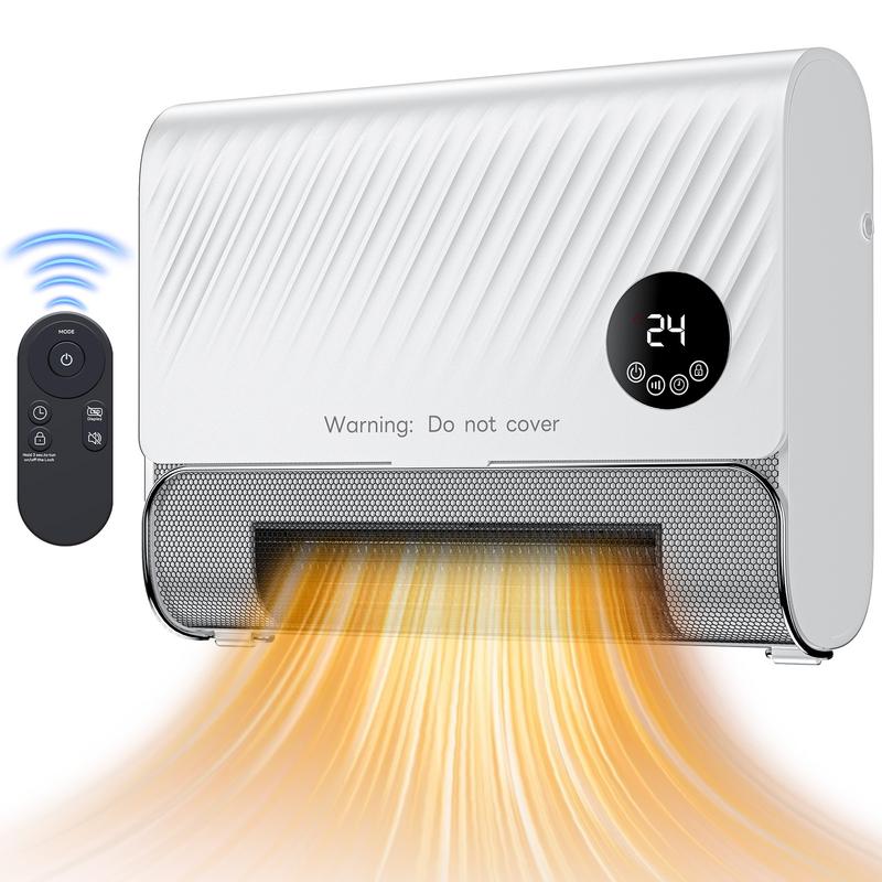 Smart Wall Heater, 1500W Space Heater for Indoor Use