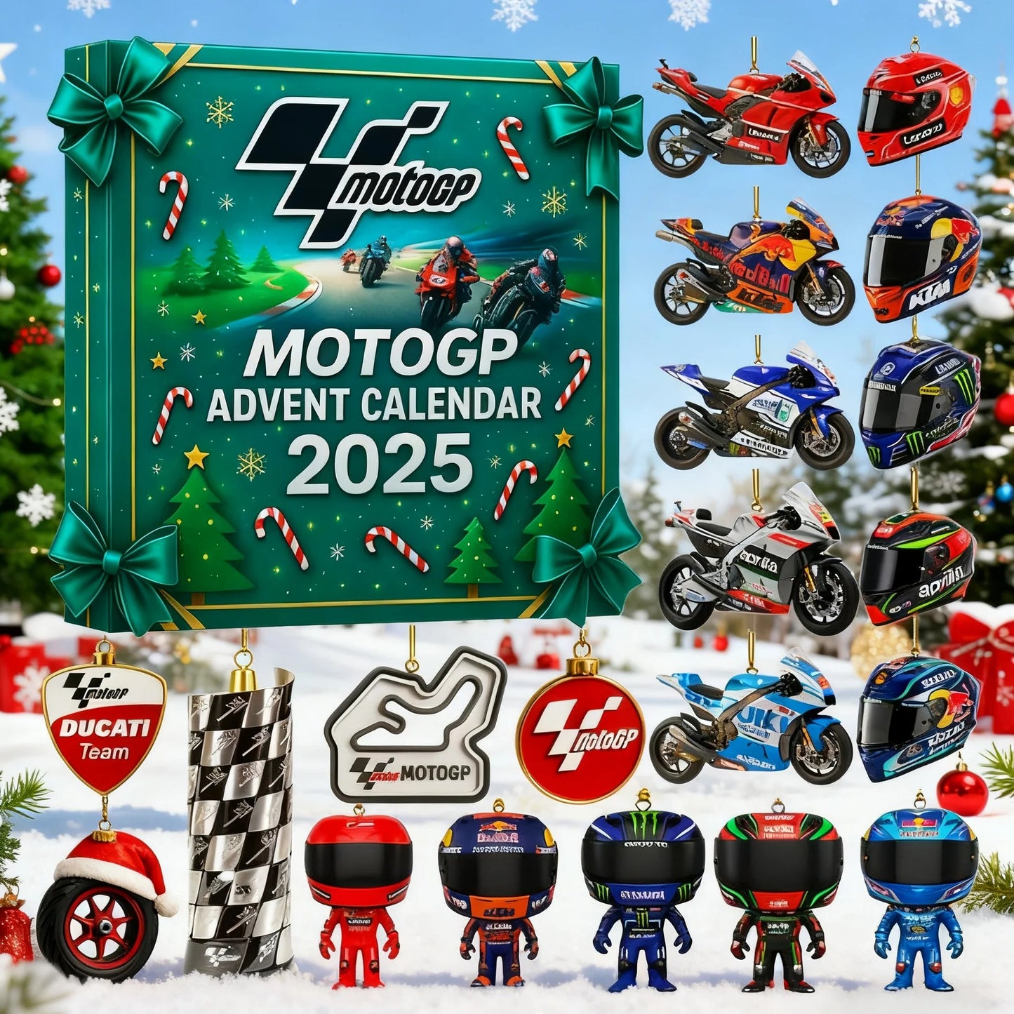 🎁🏍️2025 Christmas Advent Calendar Collection